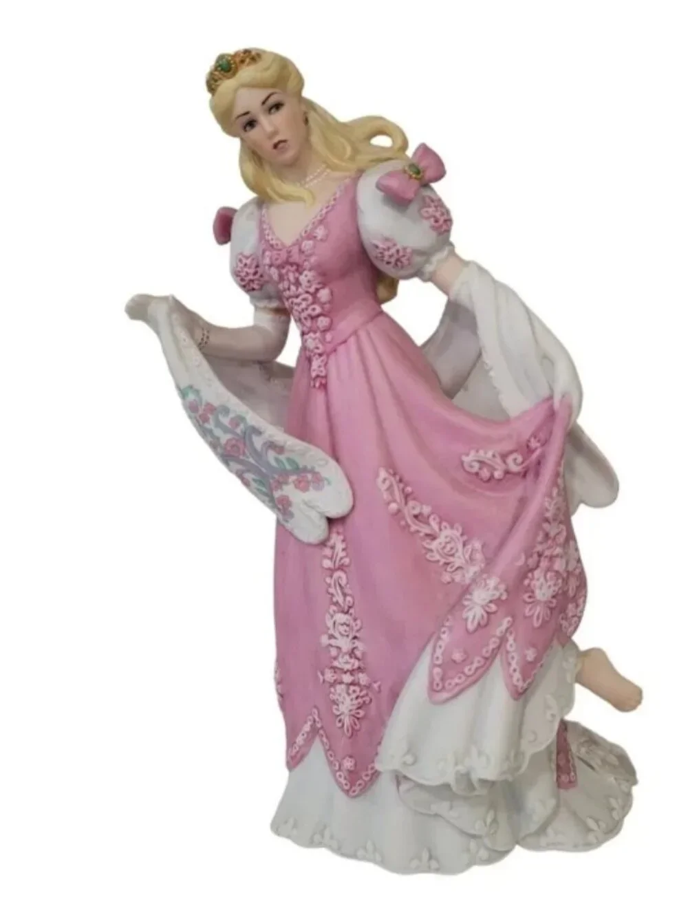 Vintage Lenox Cinderella Figurine Statuette Legendary Princess Porcelain 1988